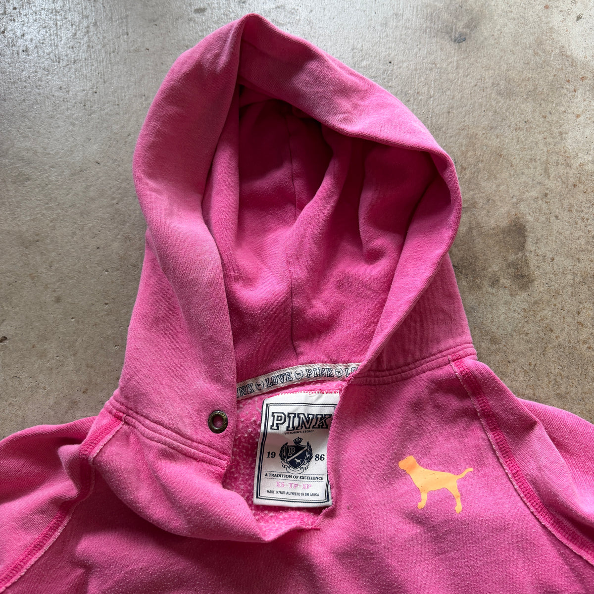 (XS) ladies Victoria’s Secret pink dream hoodie