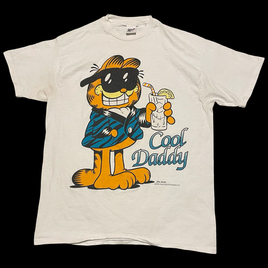 (XL) Vintage Cool daddy garfield tee