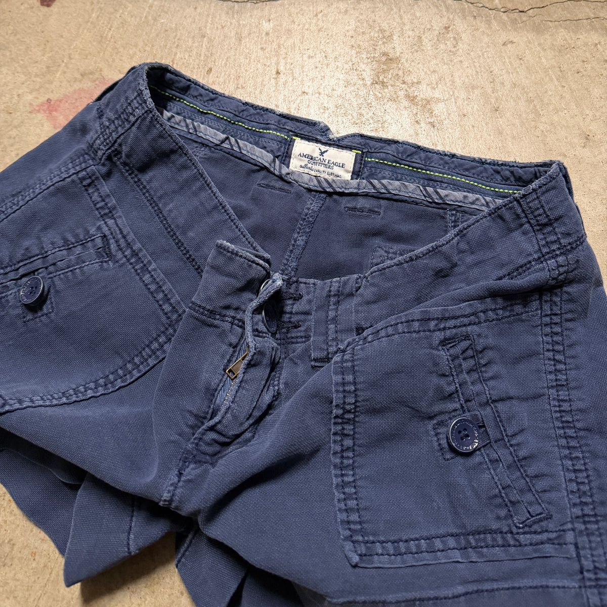 (2) ladies American eagle mini shorts
