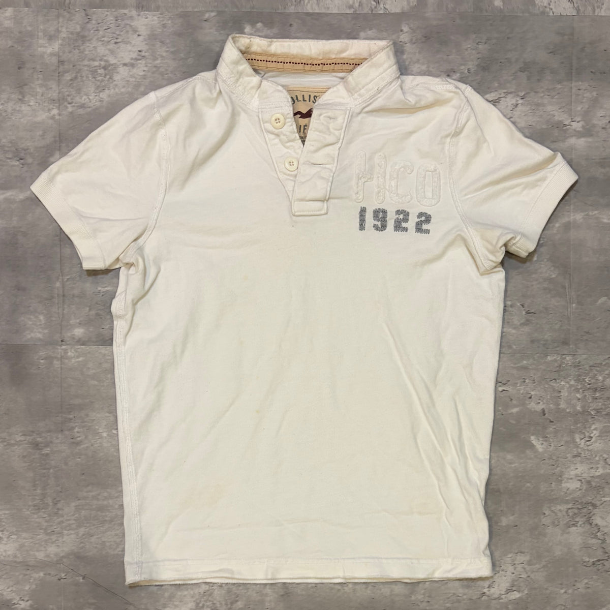 (S) Hollister hco 1922 polo tee