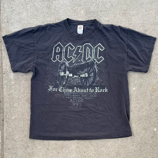 (XL) Y2k ACDC band tee