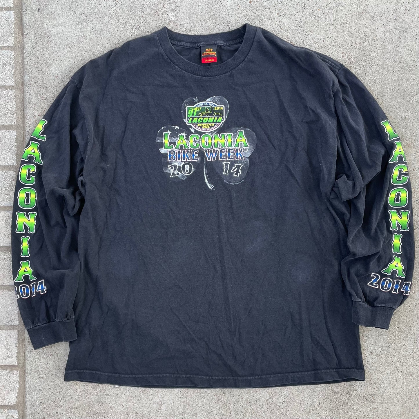 (XXL) 2014 Laconia Bike Week longsleeve