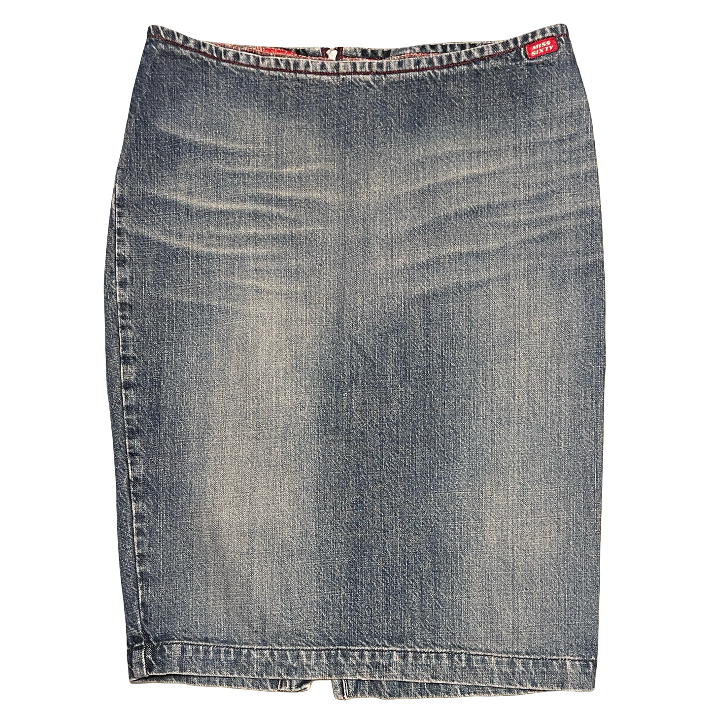 (M) miss sixty denim midi skirt