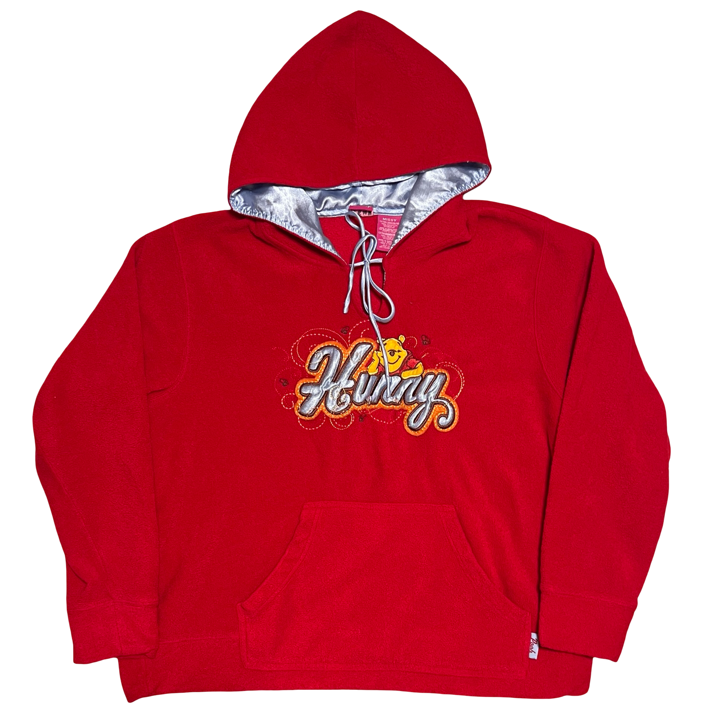 (missy x-large) pooh hunny fleece hoodie