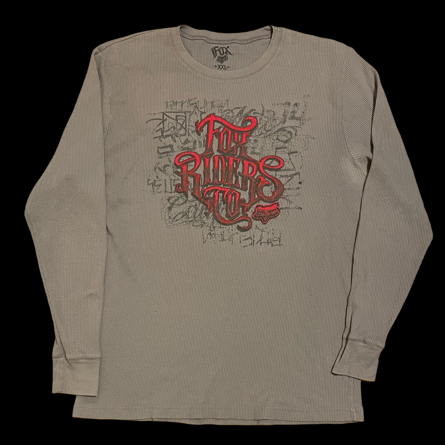 (XXL) Fox riders longsleeve