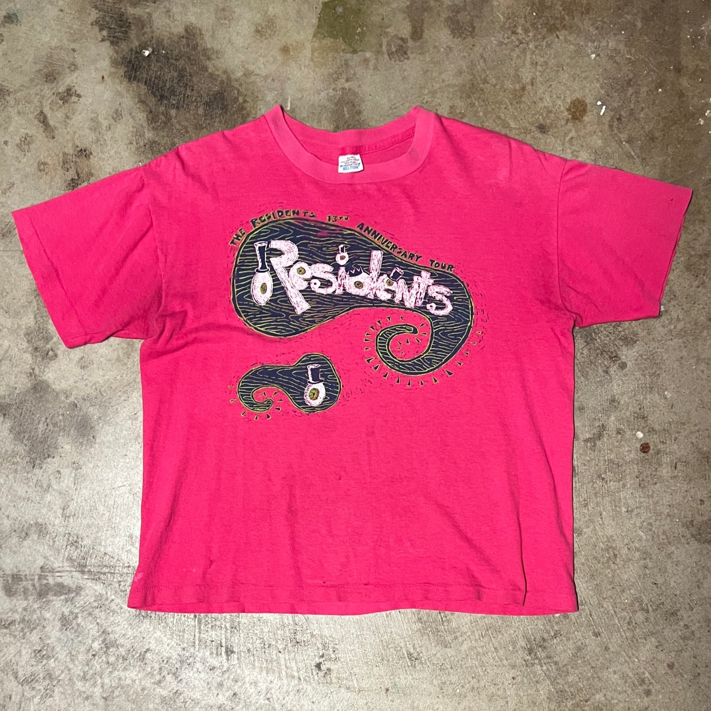 (L) Vintage The Residents band tee