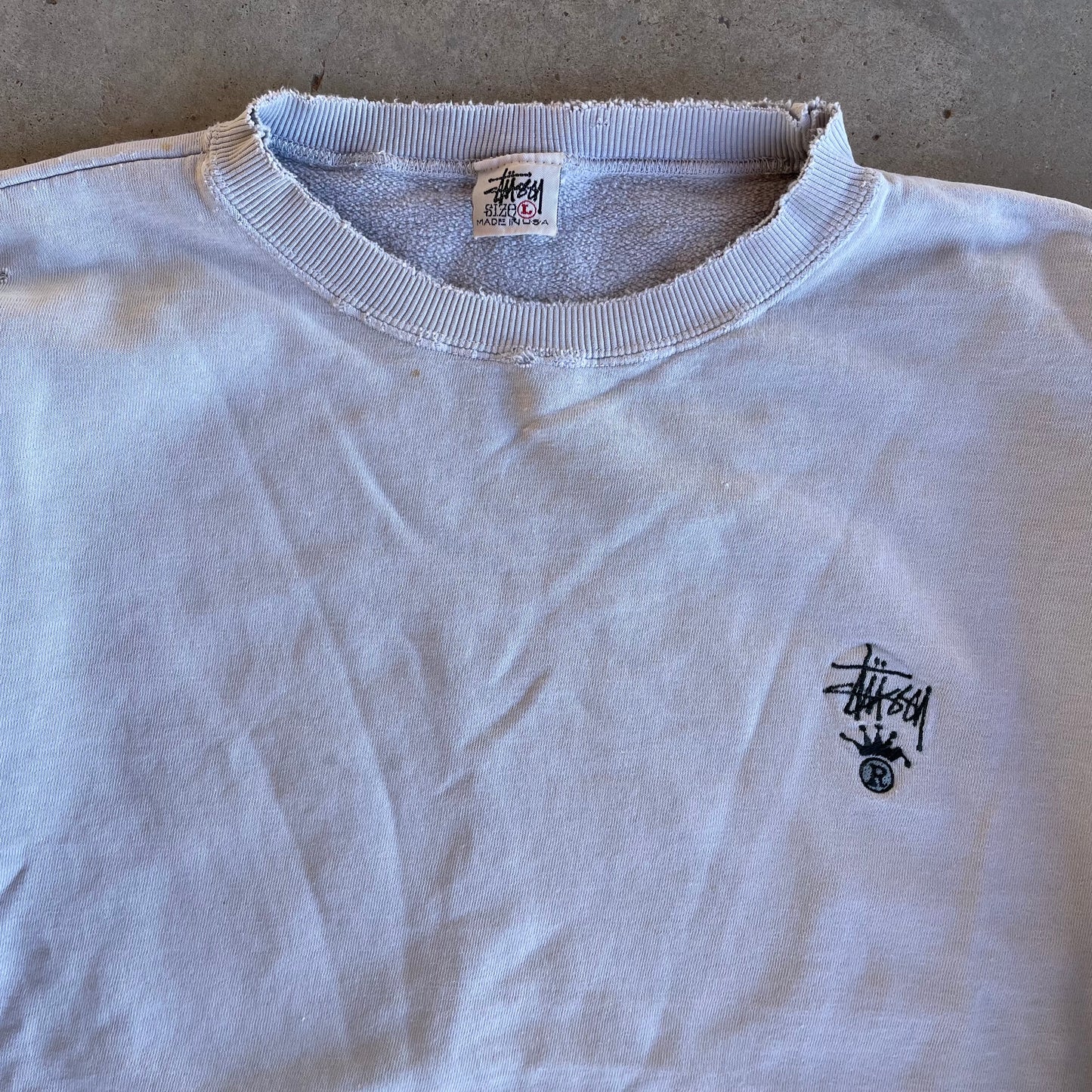 (L) Vintage Stussy crewneck