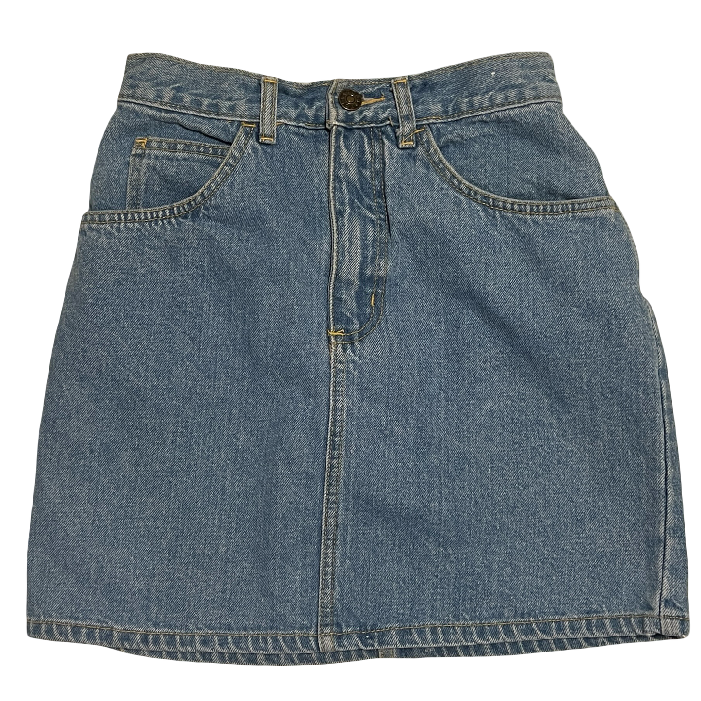(5) tcfs denim midi skirt