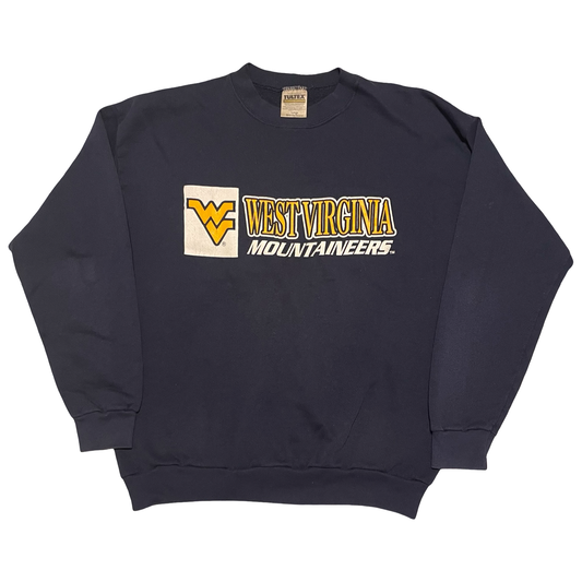 (L) West Virginia crewneck