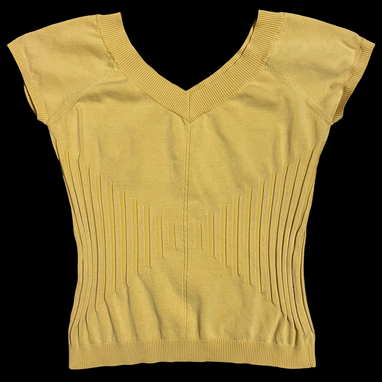 (XL) laura leigh ltd. butter yellow top