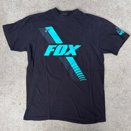 (M) Fox tee