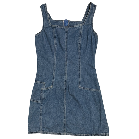 (5) vintage california concepts denim mini dress
