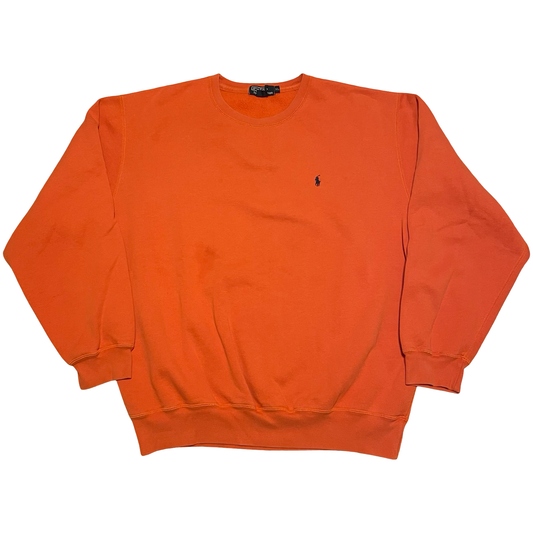 (XL) Polo ralph lauren orange pullover