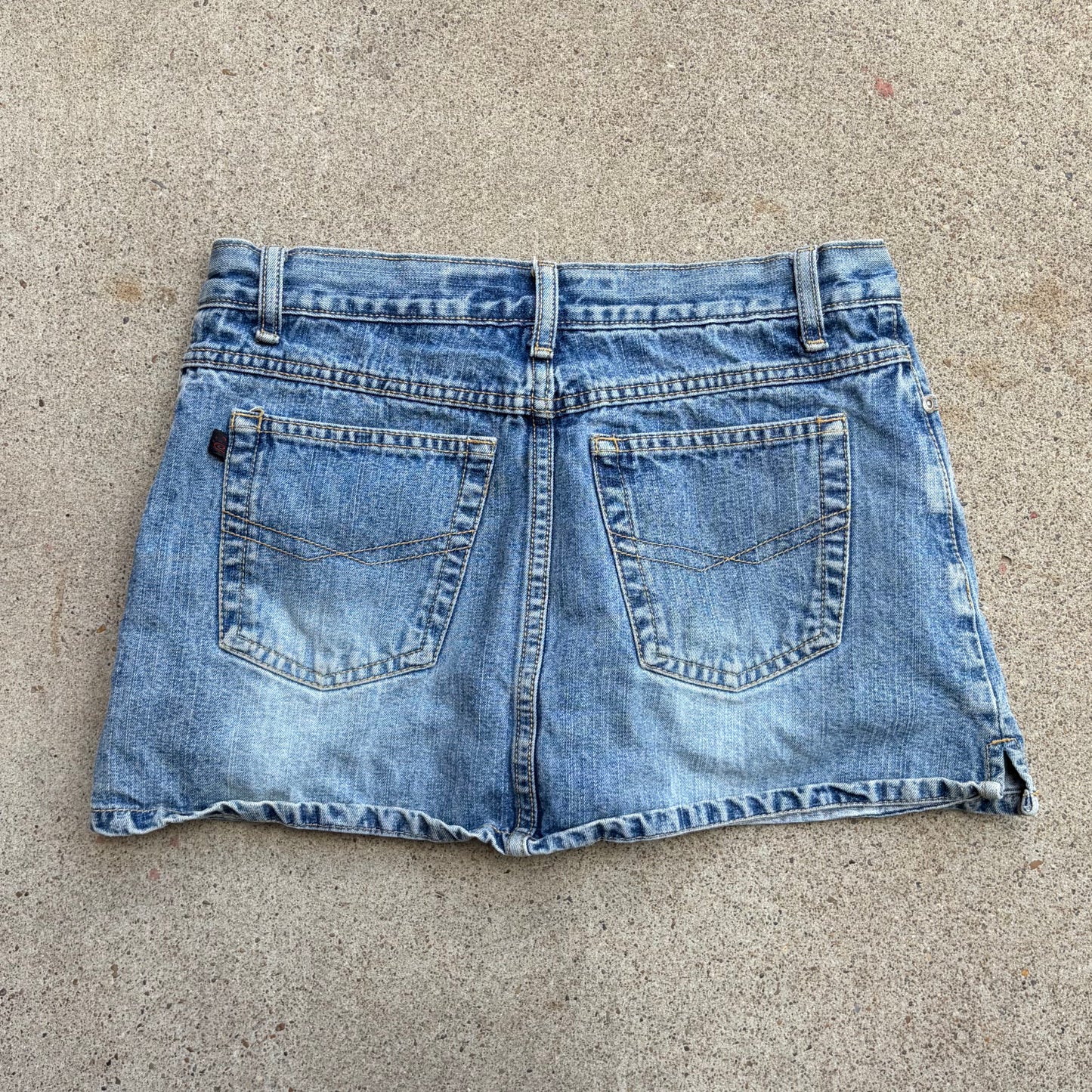 (5/6) jalate jeans wear denim mini skort