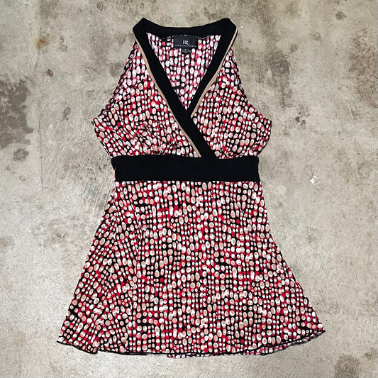 (S) iz byer california babydoll blouse