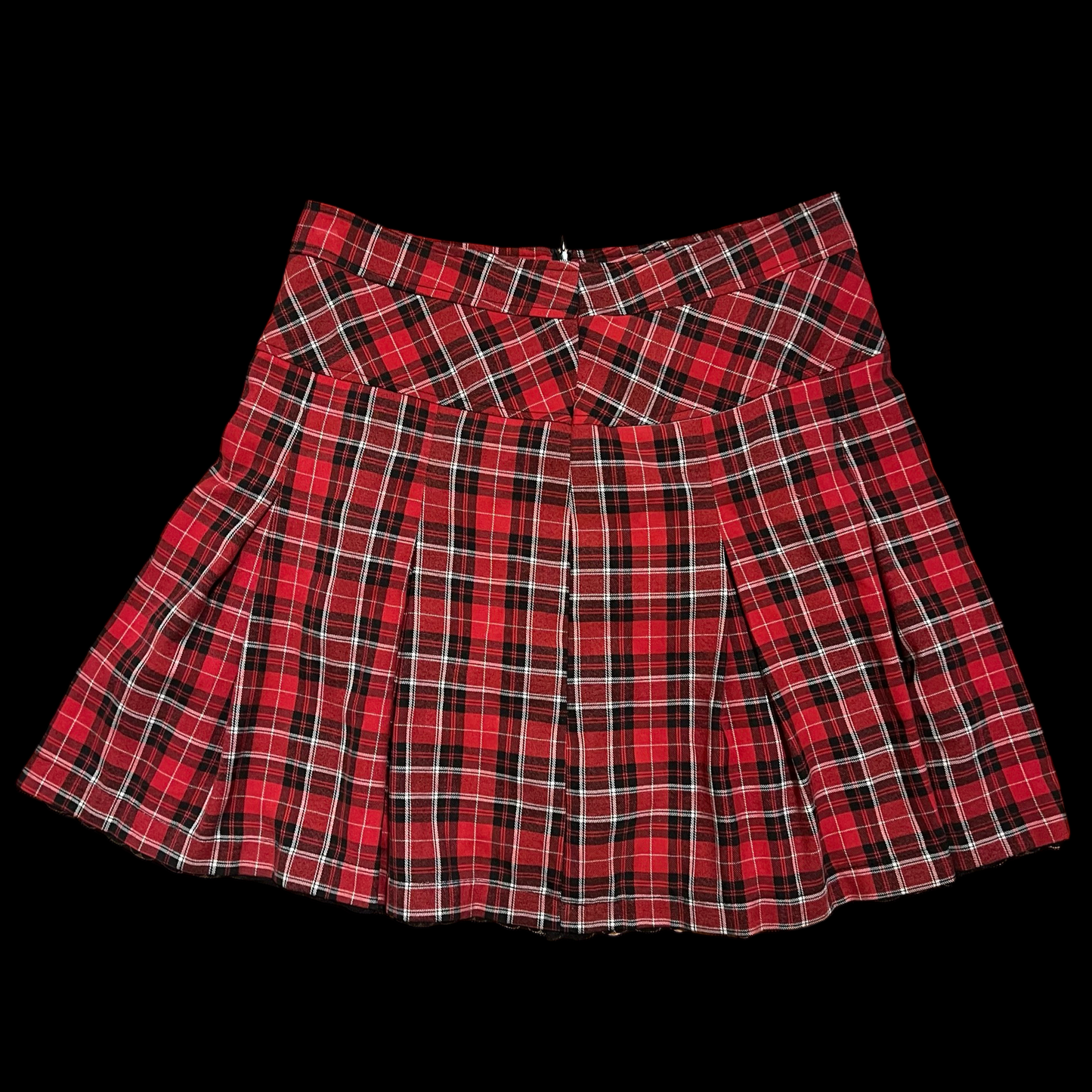 (29) plaid mini tennis skirt