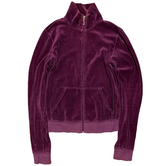 (PS) juicy couture heiress purple velour jacket