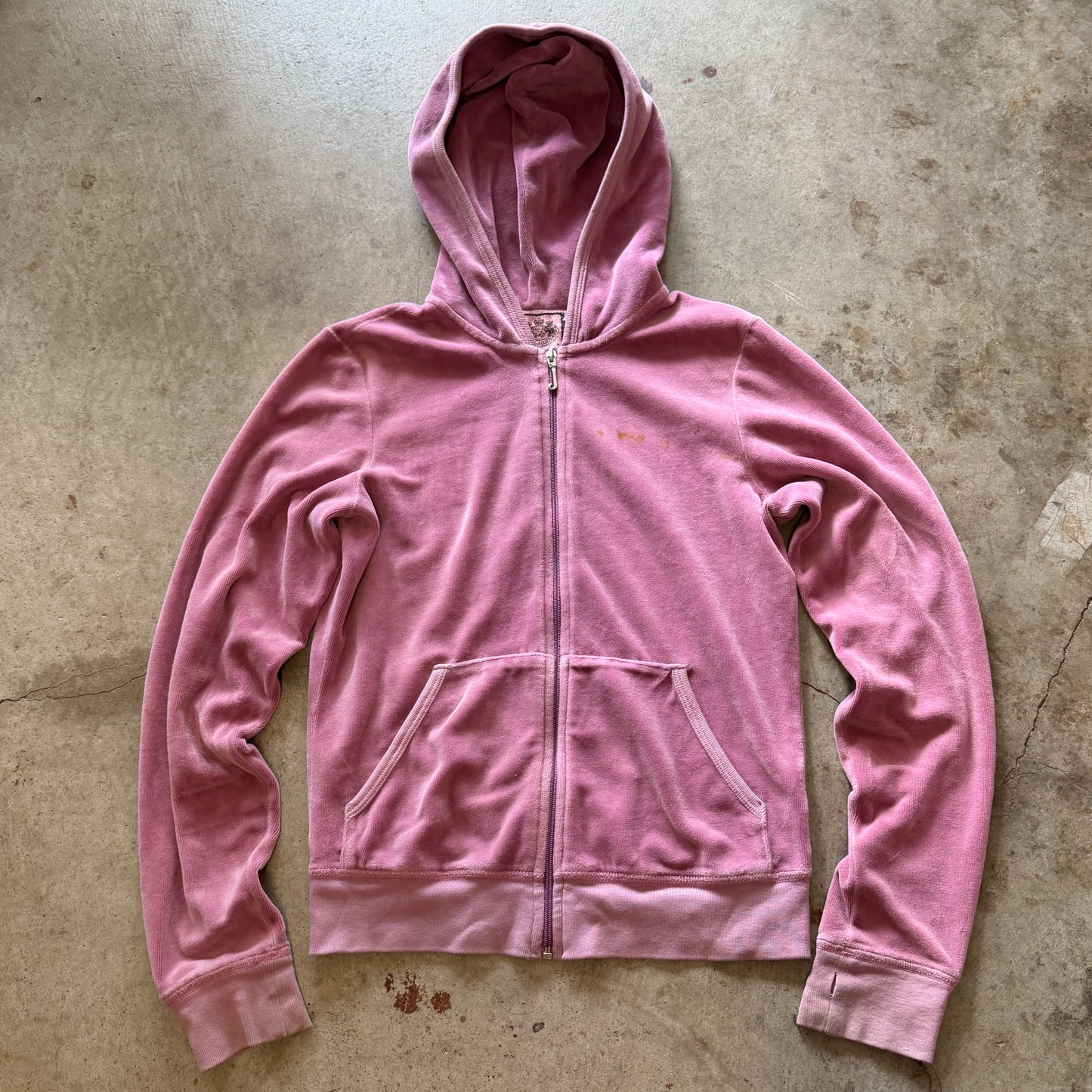 (M) juicy couture velvet mauve jacket