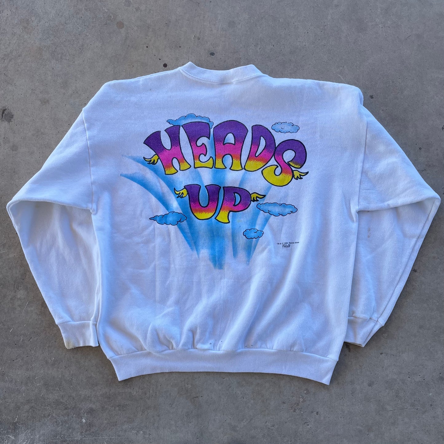 (L) 1995 tweety crewneck