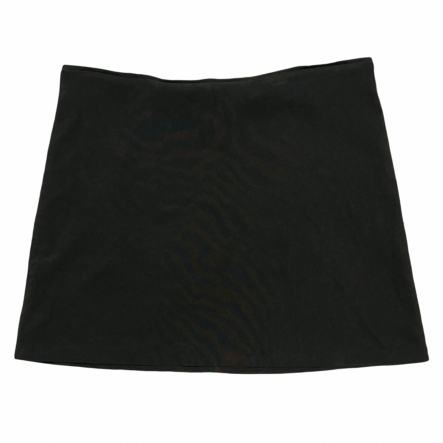 (M) vintage anesthesia black mini skirt
