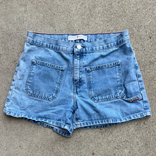 (6) Tommy Hilfiger mini shorts