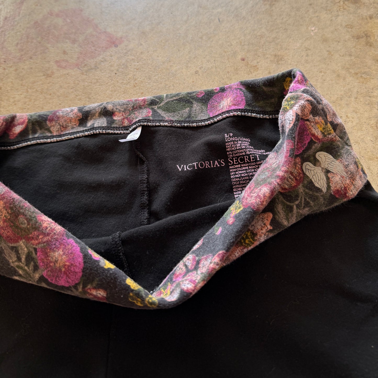 (S/P) Victoria’s Secret floral fold over long shorts