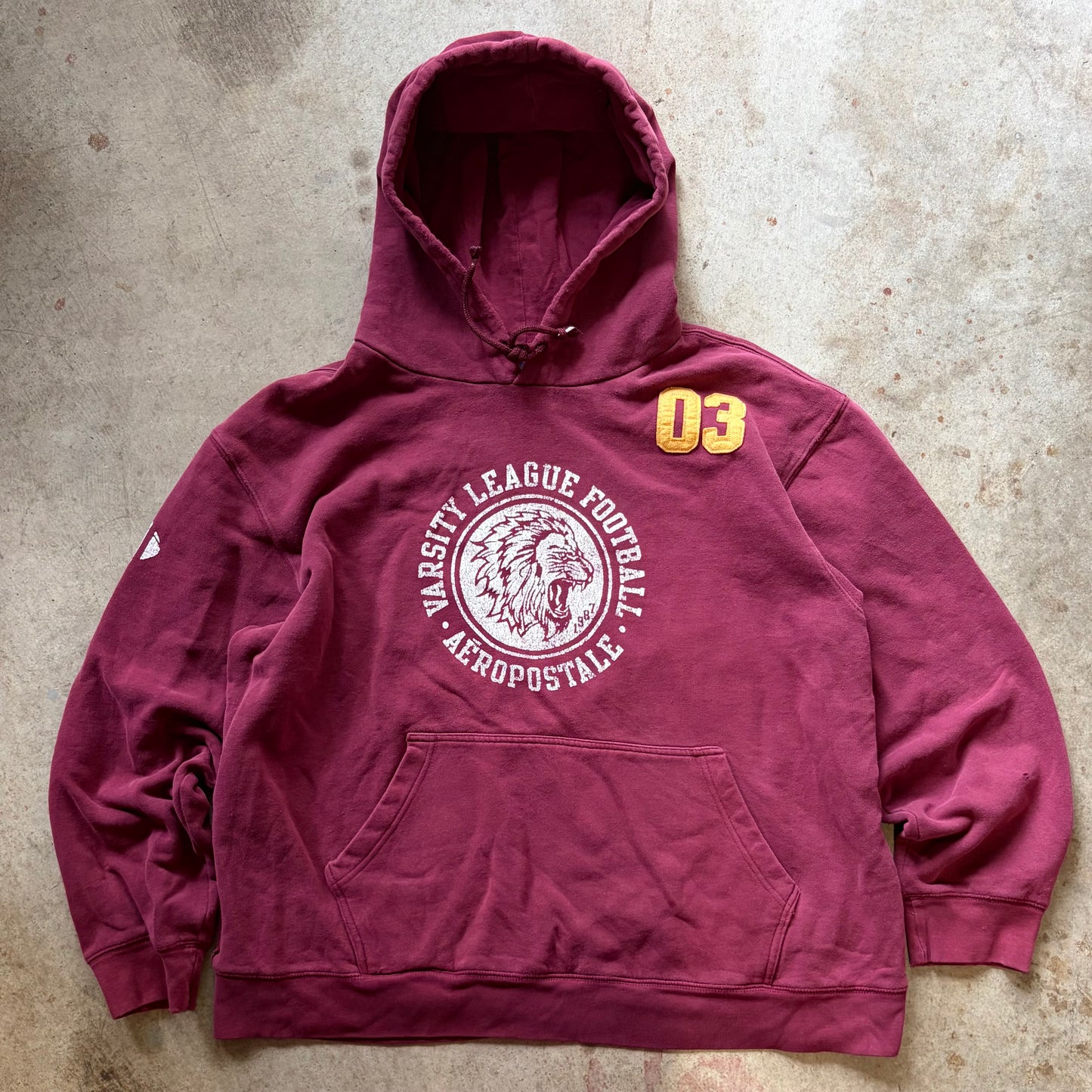 (XL) Aeropostale varsity football hoodie