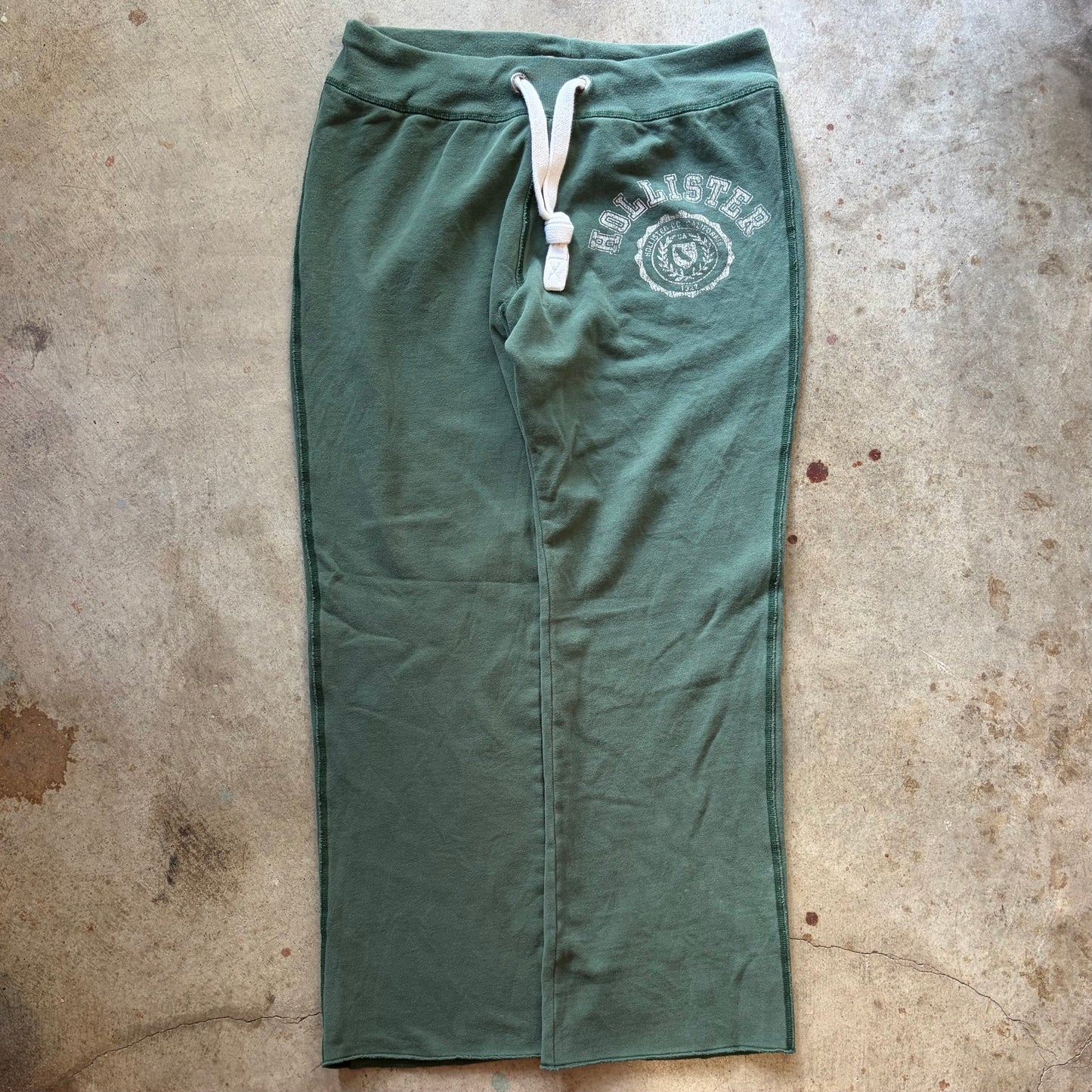 (XL) Hollister green sweatpants