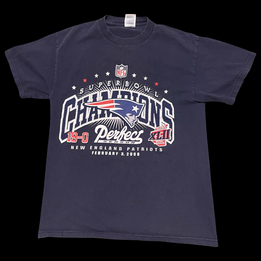 (M) 2008 Patriots tee