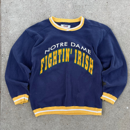 (M) 90s Notre Dame Fightin' Irish crewneck