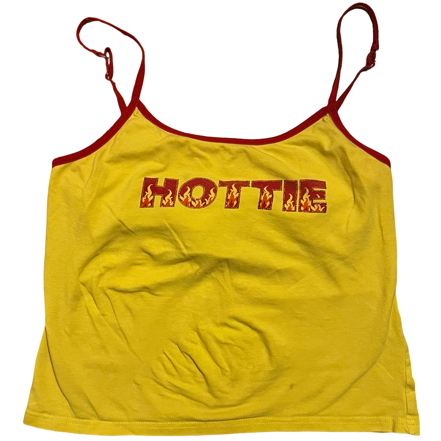 (S/M) no boundaries hottie tank