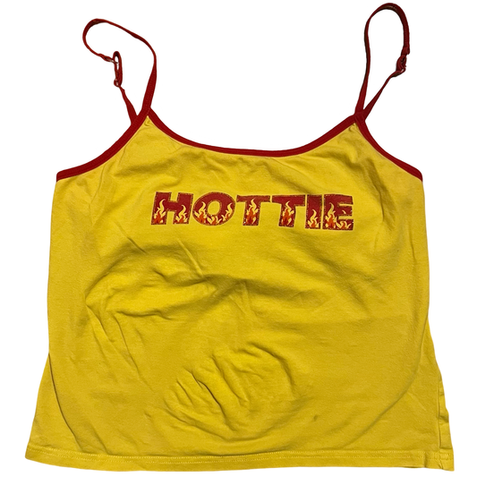 (S/M) no boundaries hottie tank