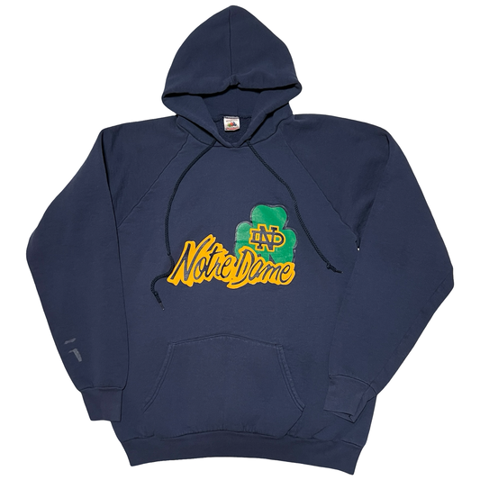 (XL) vintage notre dame hoodie