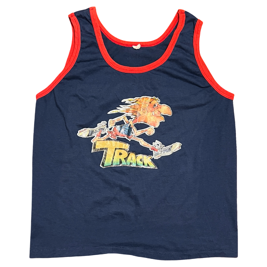 (M) Vintage track tank top