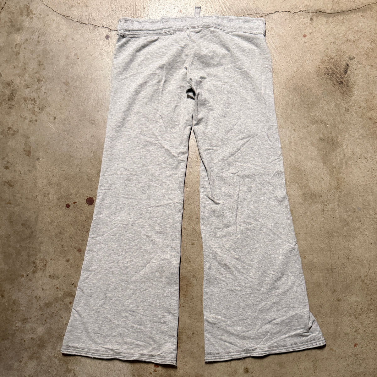 (XS) ladies Abercrombie & fitch grey flare sweatpants