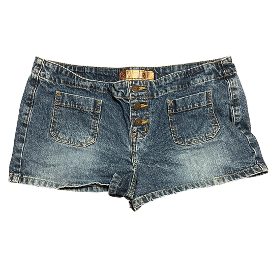 (33) lei beltloopless micro mini shorts
