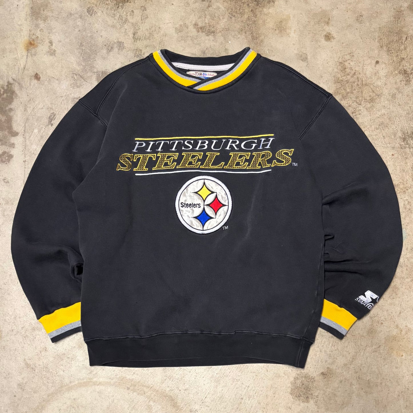 (M) Steelers starter crewneck