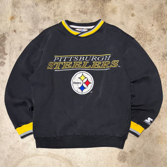 (M) Steelers starter crewneck