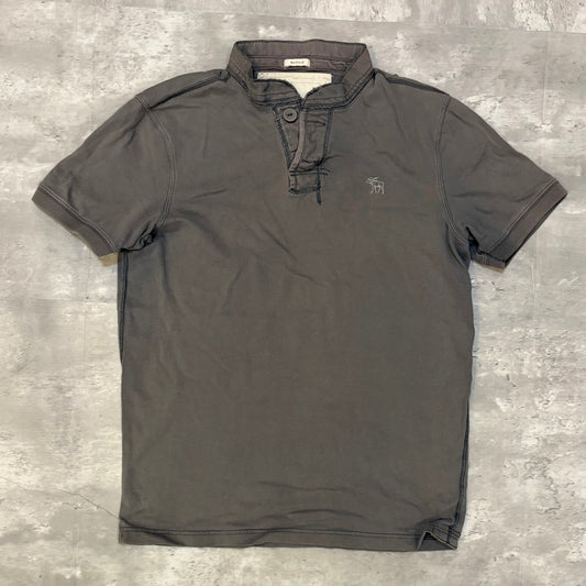 (M) Abercrombie & fitch grey muscle tee