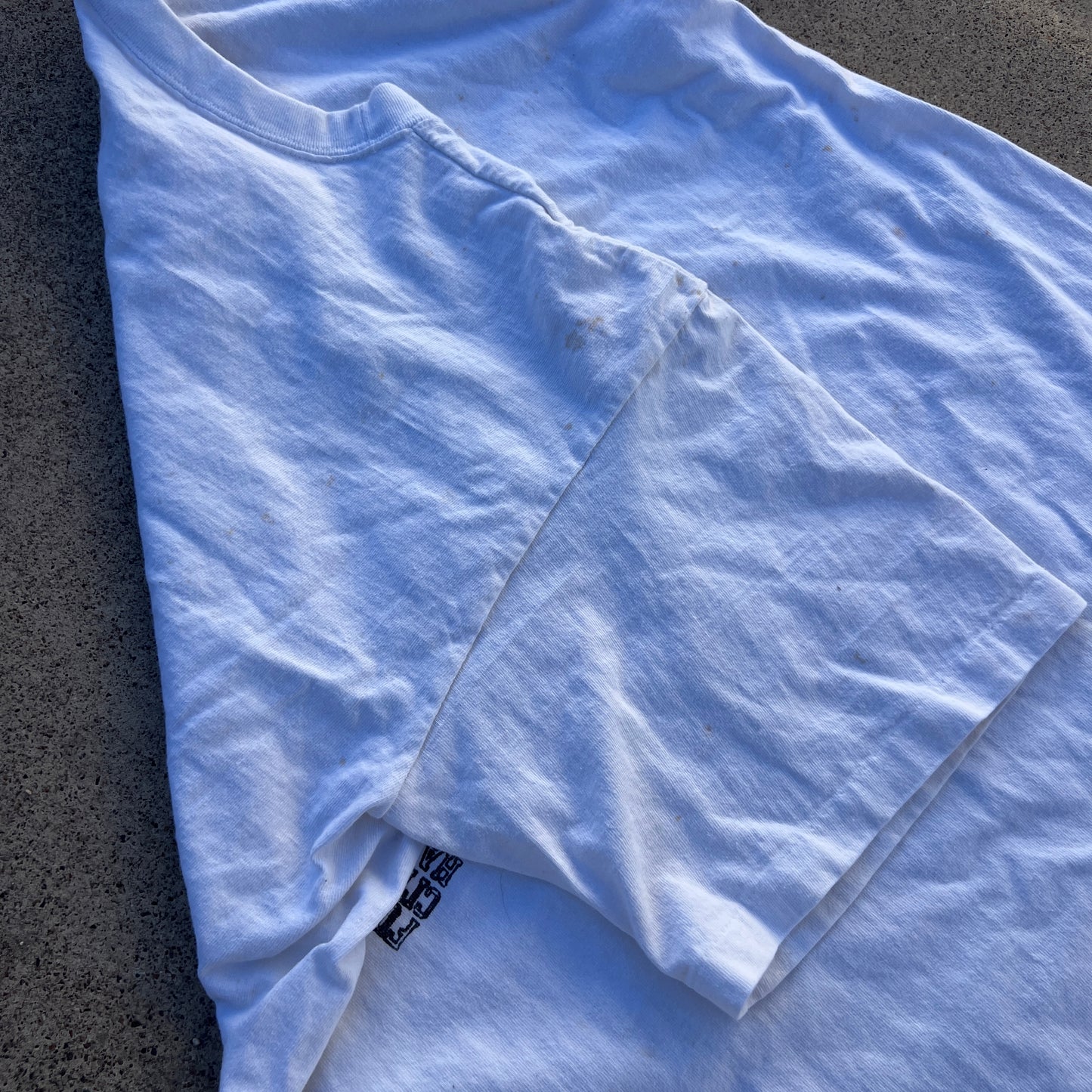 (L) vintage f everything tee