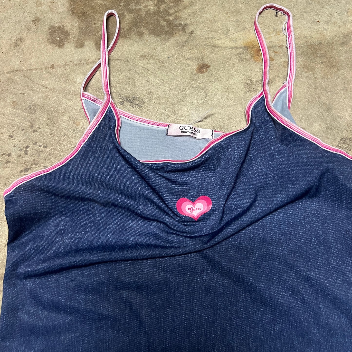 (S) guess intimates crop tank