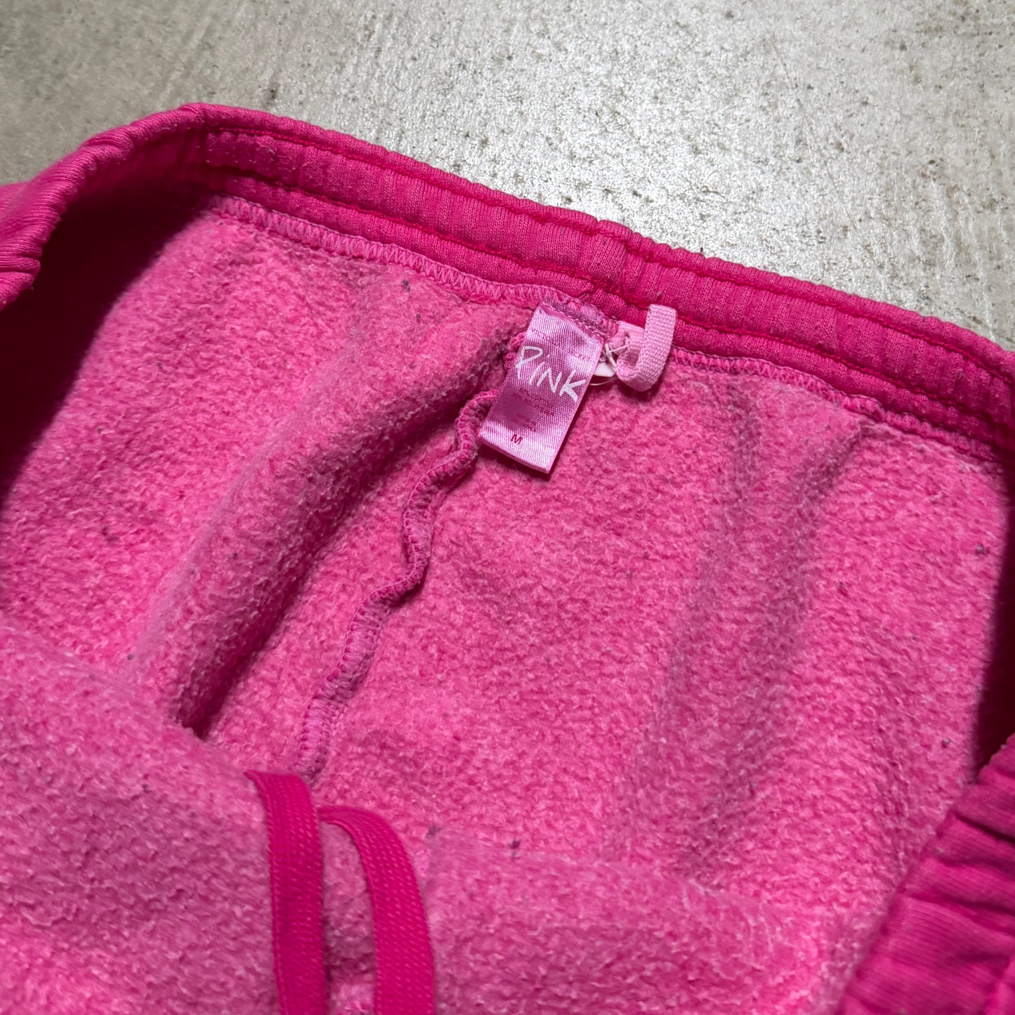 (M) ladies Victoria’s Secret pink capri joggers