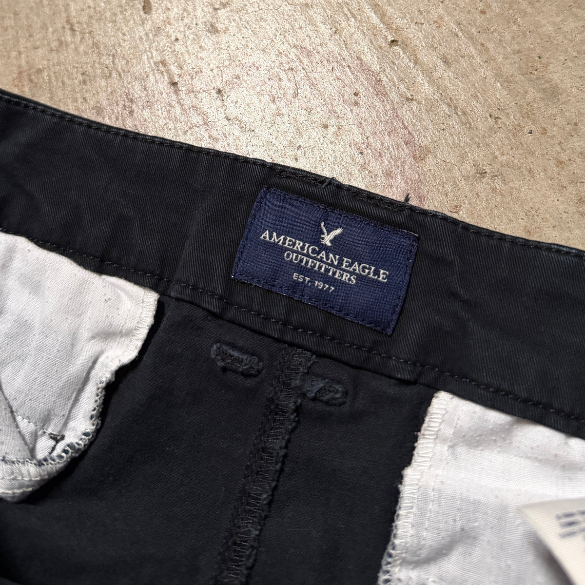 (4) ladies American eagle mini shorts