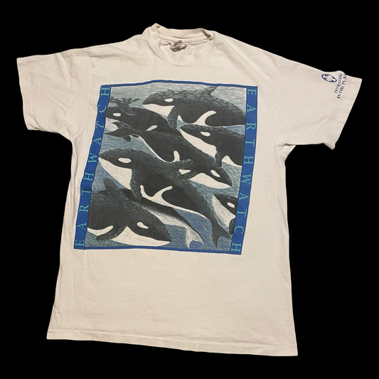 (M) Vintage earthwatch tee
