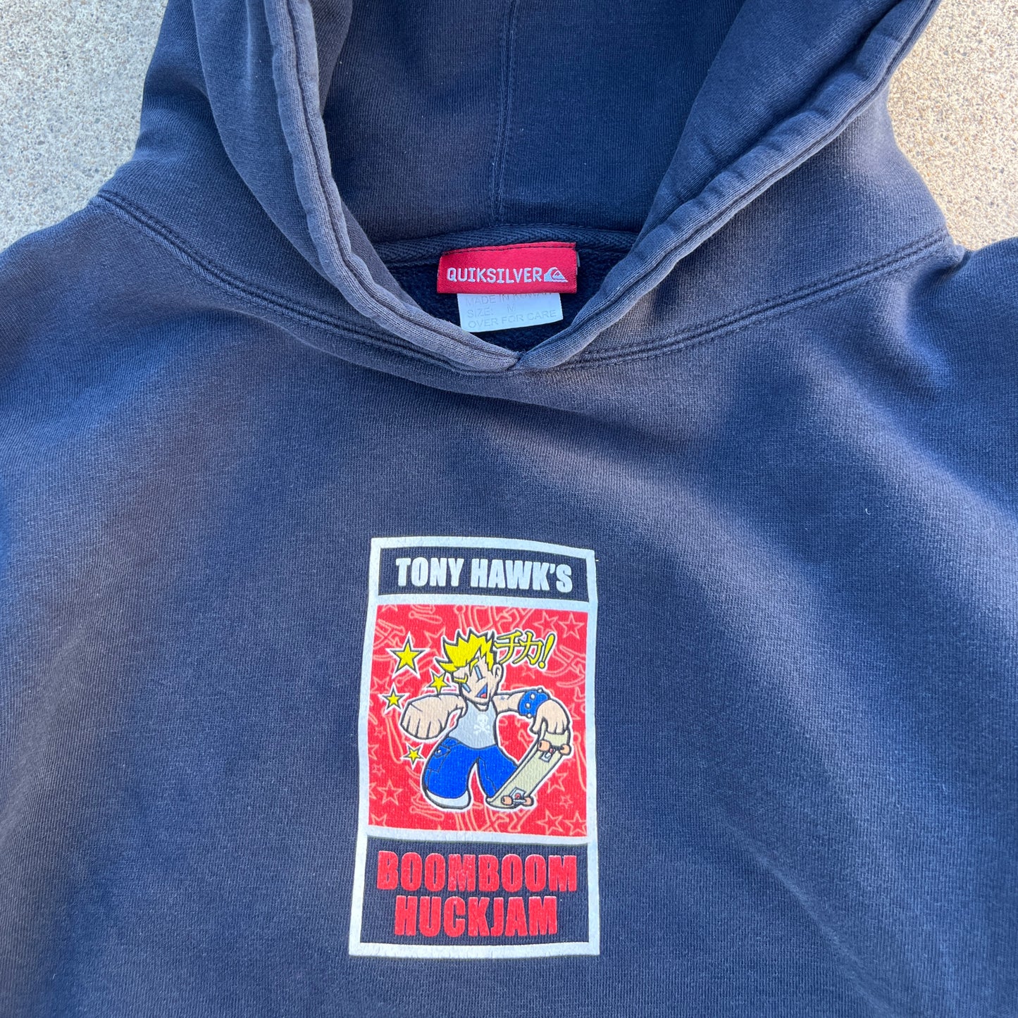 (Kids M) tony hawk quiksilver hoodie