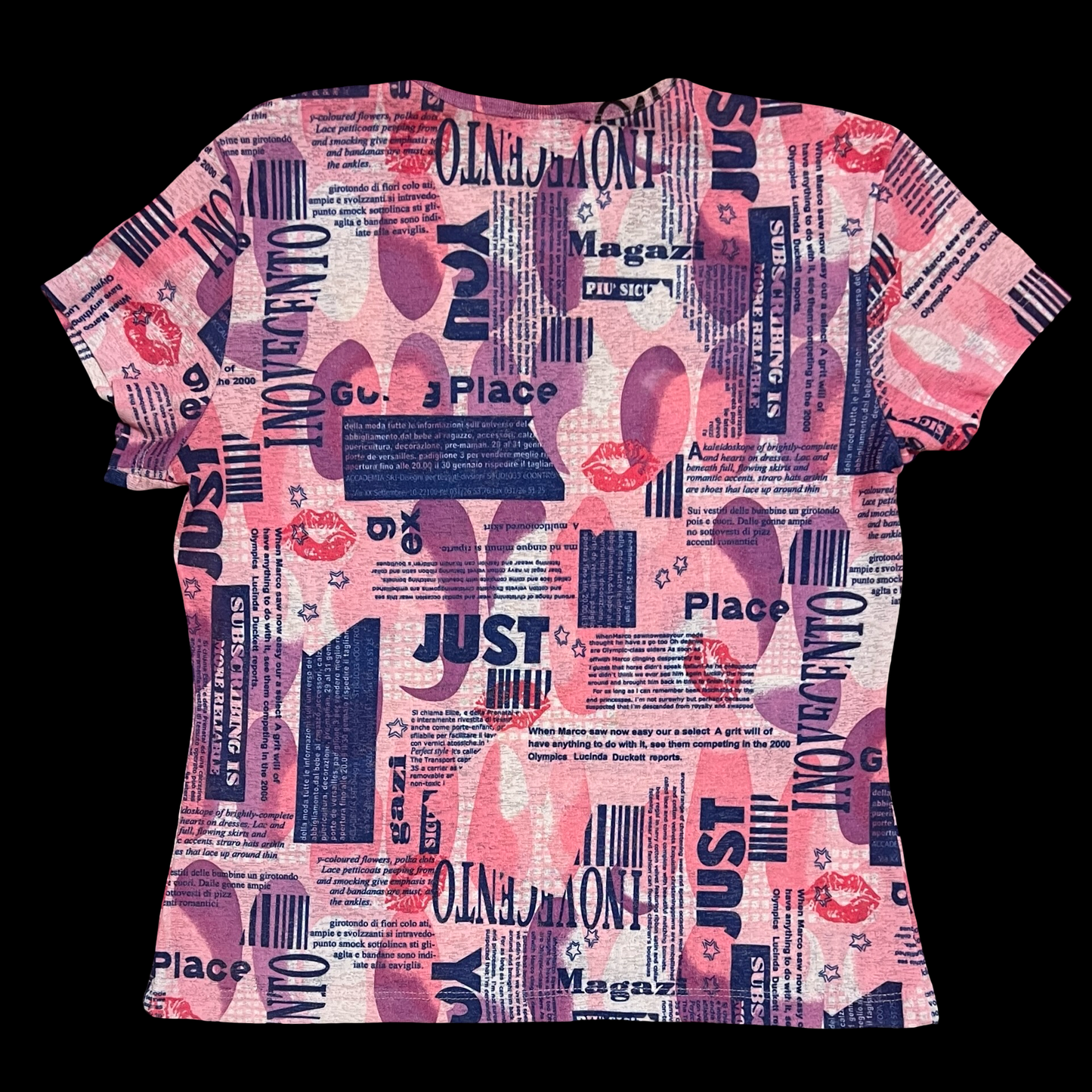 (M) bon ami mesh kissy top