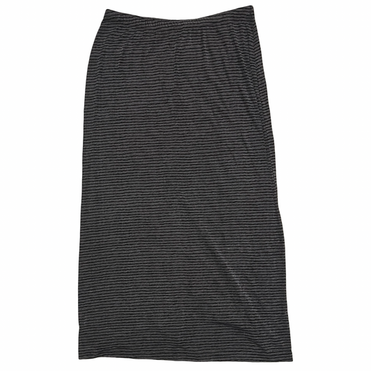 (2XL) chelsey striped maxi skirt