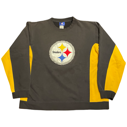 (L) Steelers reebok crewneck
