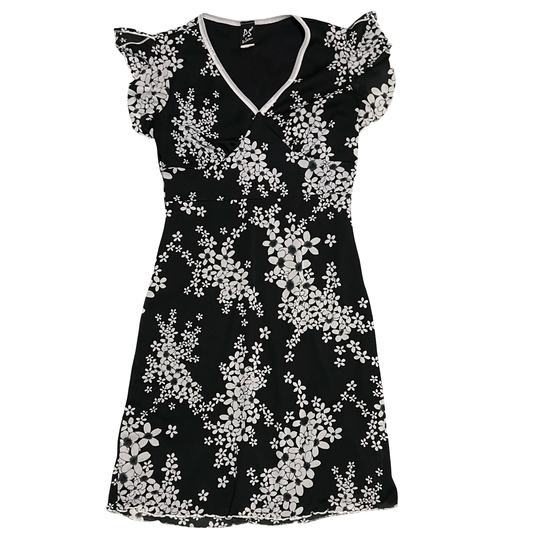 (S) PS floral mini dress
