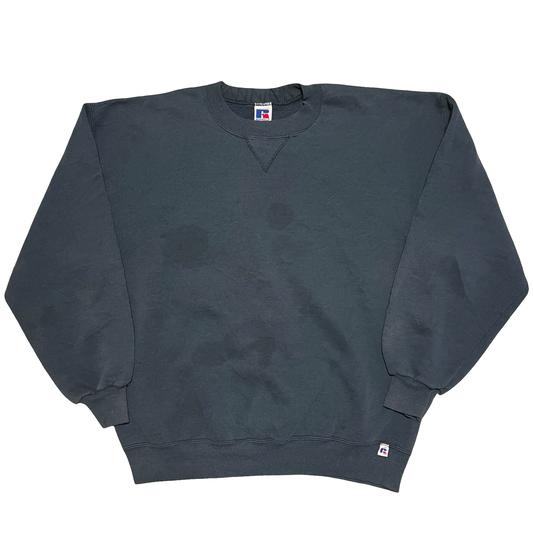 (XL) green russell crewneck